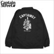 画像1: 【送料無料】CAPTAIN STREET SxT コーチJKT BLACK キャプテンストリート (1)