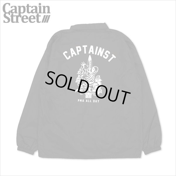 画像1: 【送料無料】CAPTAIN STREET SxT コーチJKT BLACK キャプテンストリート (1)