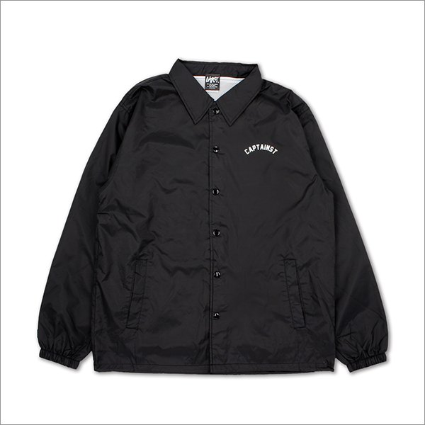 画像2: 【送料無料】CAPTAIN STREET SxT コーチJKT BLACK キャプテンストリート (2)