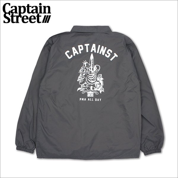 画像1: 【送料無料】CAPTAIN STREET SxT コーチJKT GRAY キャプテンストリート (1)