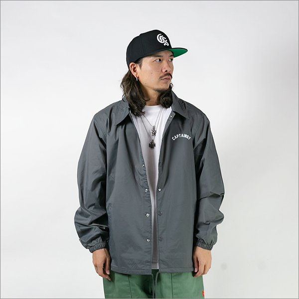 画像4: 【送料無料】CAPTAIN STREET SxT コーチJKT GRAY キャプテンストリート (4)
