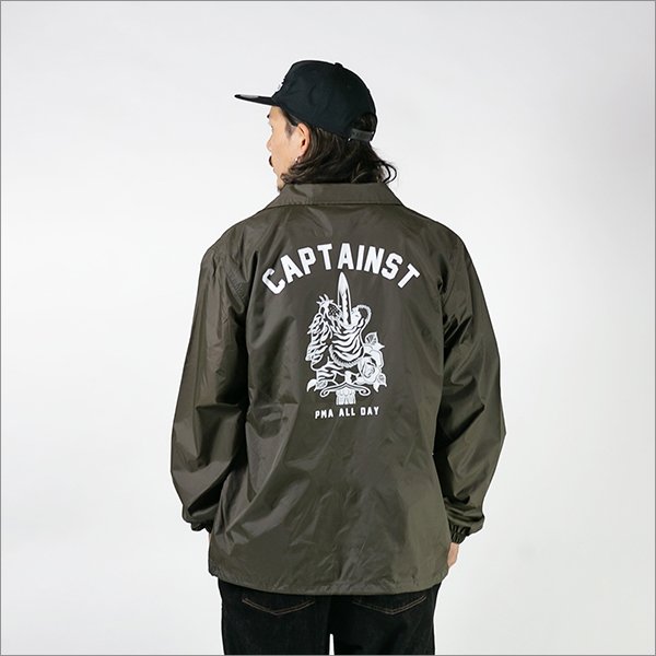 画像3: 【送料無料】CAPTAIN STREET SxT コーチJKT BROWN キャプテンストリート (3)