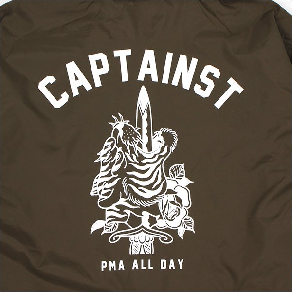 画像5: 【送料無料】CAPTAIN STREET SxT コーチJKT BROWN キャプテンストリート (5)