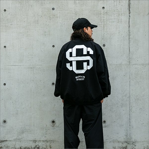 画像4: 【送料無料】CAPTAIN STREET eighty JKT BLACK キャプテンストリート (4)