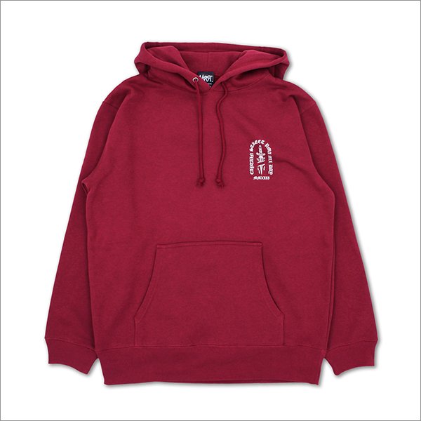 画像2: 【送料無料】CAPTAIN STREET Dagger P/Oパーカー BURGUNDY キャプテンストリート (2)