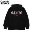 画像1: 【送料無料】CAPTAIN STREET CSMFG P/Oパーカー BLACK キャプテンストリート (1)