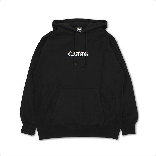 画像2: 【送料無料】CAPTAIN STREET CSMFG P/Oパーカー BLACK キャプテンストリート (2)