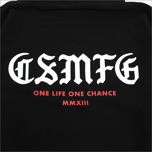 画像6: 【送料無料】CAPTAIN STREET CSMFG P/Oパーカー BLACK キャプテンストリート (6)