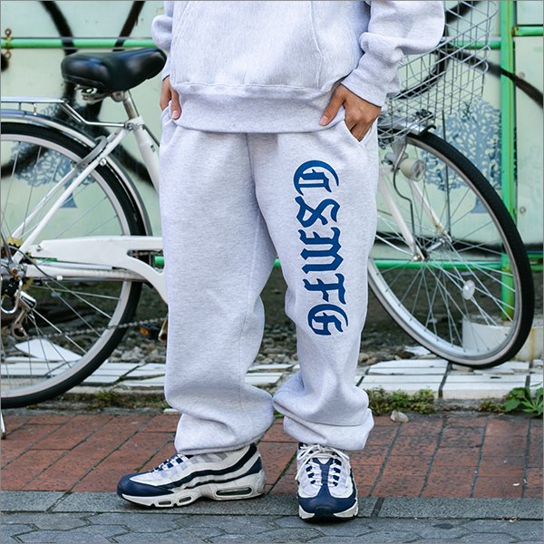 画像2: 【送料無料】CAPTAIN STREET CSMFG スウェットパンツ ASH キャプテンストリート (2)