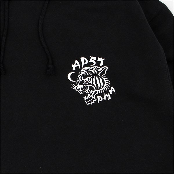 画像6: 【送料無料】CAPTAIN STREET JST P/Oパーカー BLACK キャプテンストリート (6)