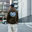 画像3: 【送料無料】CAPTAIN STREET Circle P/Oパーカー D.BROWN キャプテンストリート (3)