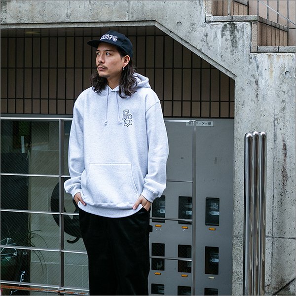 画像4: 【送料無料】CAPTAIN STREET BaG P/Oパーカー ASH キャプテンストリート (4)