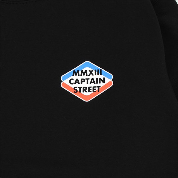 画像6: 【送料無料】CAPTAIN STREET Rhombus クルーネックスウェット BLACK キャプテンストリート (6)