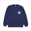 画像2: 【送料無料】CAPTAIN STREET Flame eighty クルーネックスウェット INDIGO キャプテンストリート (2)