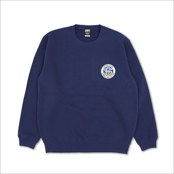 画像2: 【送料無料】CAPTAIN STREET Flame eighty クルーネックスウェット INDIGO キャプテンストリート (2)