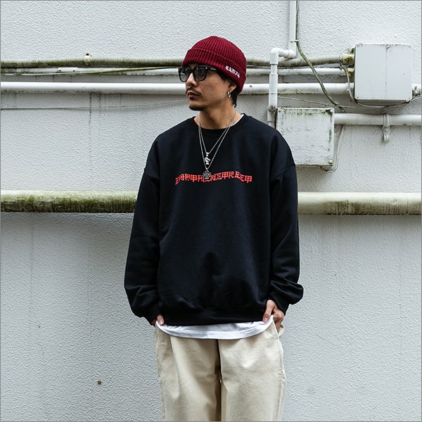 画像4: 【送料無料】CAPTAIN STREET Tiger クルーネックスウェット BLACK キャプテンストリート (4)