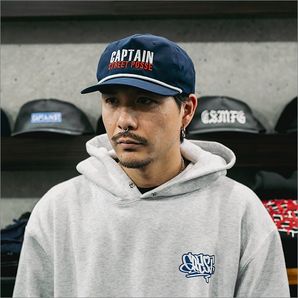 画像2: CAPTAIN STREET Dirt キャップ NAVY キャプテンストリート (2)