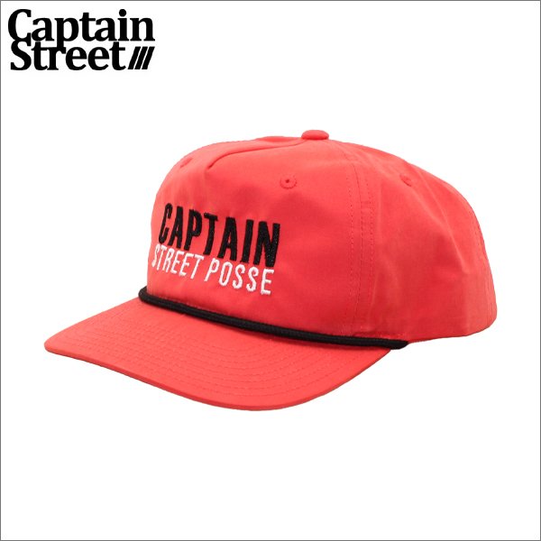 画像1: CAPTAIN STREET Dirt キャップ RED キャプテンストリート (1)