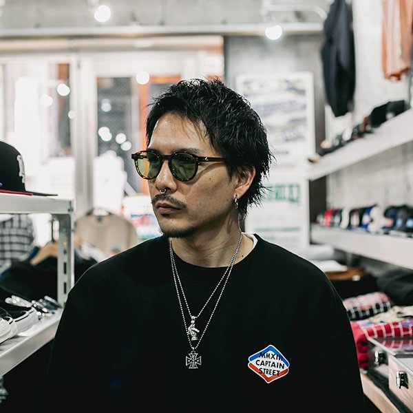 画像2: 【送料無料】BLACK FLYS ブラックフライズ FLY MADISON BROWN STRIPE/LIGHT GREEN (2)