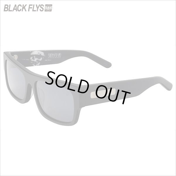 画像1: 【送料無料】BLACK FLYS ブラックフライズ SEN FLYS MATTE BLACK/GREY (1)