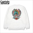 画像1: 【送料無料】CAPTAIN STREET Horse クルーネックスウェット ASH キャプテンストリート (1)