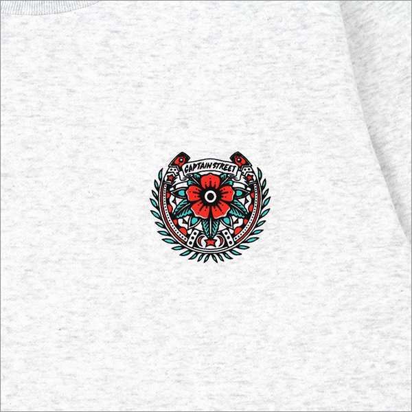 画像6: 【送料無料】CAPTAIN STREET Horse クルーネックスウェット ASH キャプテンストリート (6)