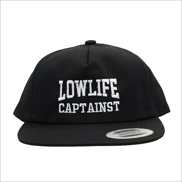 画像3: CAPTAIN STREET LOW LIFE キャップ BLACK キャプテンストリート (3)