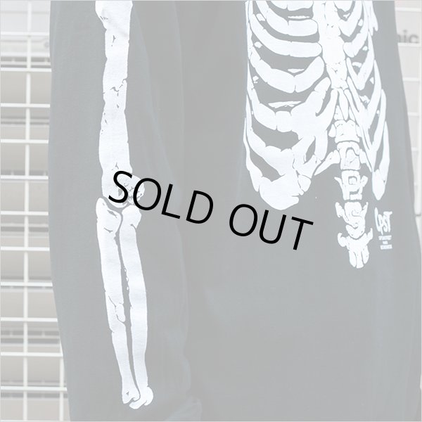 画像3: CAPTAIN STREET Bone L/S Tシャツ BLACK キャプテンストリート (3)
