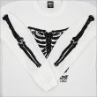 画像5: CAPTAIN STREET Bone L/S Tシャツ WHITE キャプテンストリート (5)
