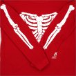 画像5: CAPTAIN STREET Bone L/S Tシャツ RED キャプテンストリート (5)