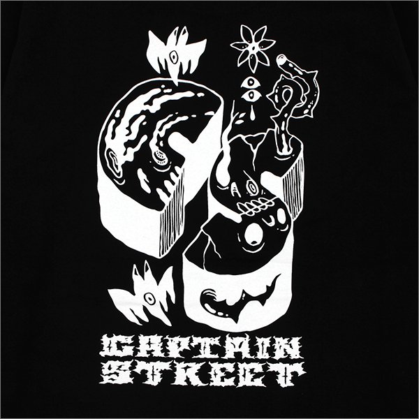 画像5: CAPTAIN STREET MAD L/S Tシャツ BLACK キャプテンストリート (5)