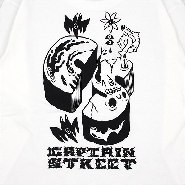 画像5: CAPTAIN STREET MAD L/S Tシャツ WHITE キャプテンストリート (5)
