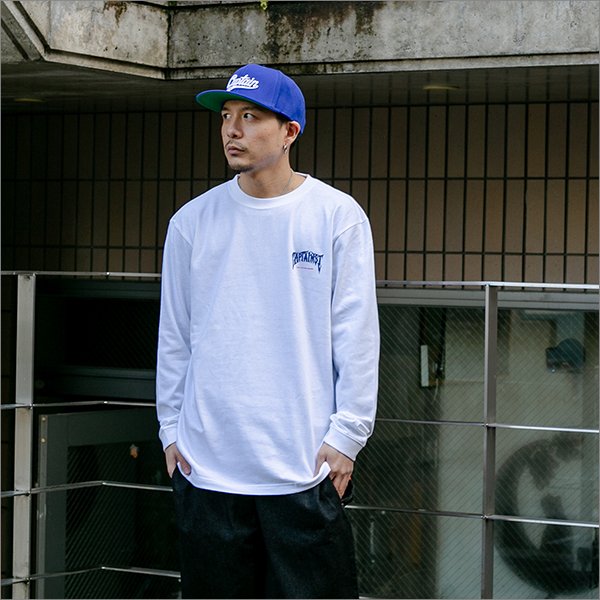 画像3: CAPTAIN STREET ags L/S Tシャツ WHITE キャプテンストリート (3)