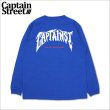 画像1: CAPTAIN STREET ags L/S Tシャツ BLUE キャプテンストリート (1)