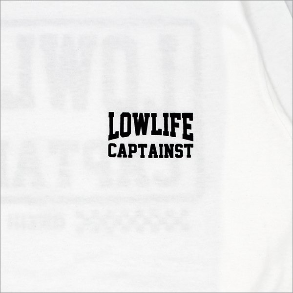 画像6: CAPTAIN STREET LOW LIFE L/S Tシャツ WHITE キャプテンストリート (6)