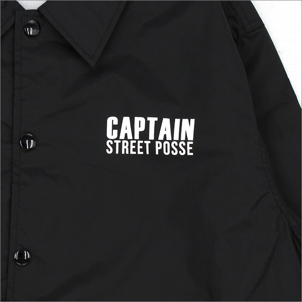 画像6: 【送料無料】CAPTAIN STREET Dirt コーチJKT BLACK キャプテンストリート (6)