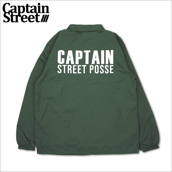 画像1: 【送料無料】CAPTAIN STREET Dirt コーチJKT GREEN キャプテンストリート (1)