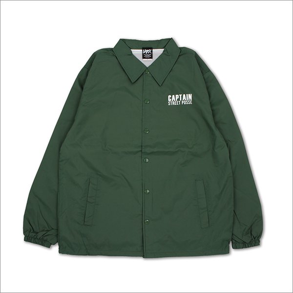 画像2: 【送料無料】CAPTAIN STREET Dirt コーチJKT GREEN キャプテンストリート (2)