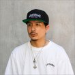 画像2: CAPTAIN STREET CRN Logo スナップバックキャップ BLACK キャプテンストリート (2)