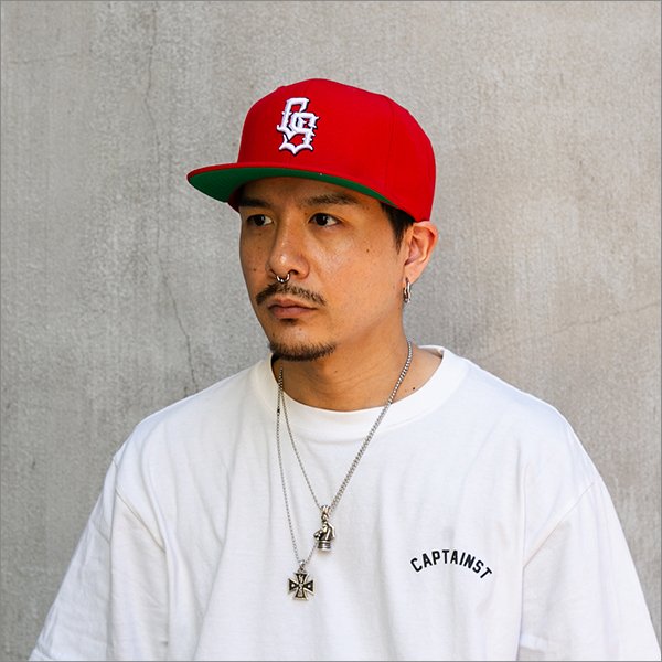 画像2: CAPTAIN STREET BaG スナップバックキャップ RED キャプテンストリート (2)