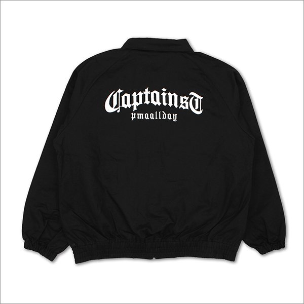 画像2: 【送料無料】CAPTAIN STREET CRN Logo JKT BLACK キャプテンストリート (2)