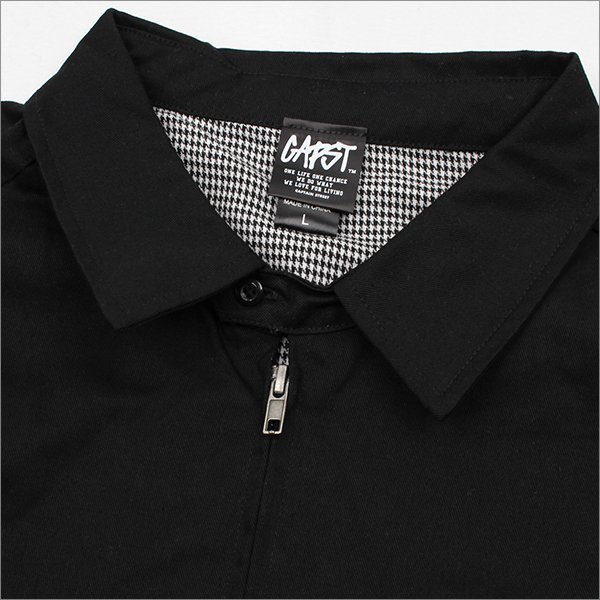 画像6: 【送料無料】CAPTAIN STREET CRN Logo JKT BLACK キャプテンストリート (6)