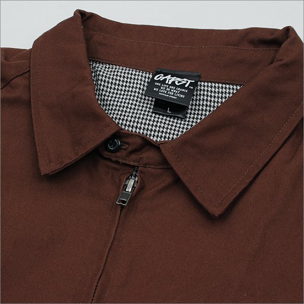 画像5: 【送料無料】CAPTAIN STREET CRN Logo JKT BROWN キャプテンストリート (5)