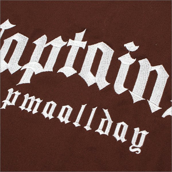 画像8: 【送料無料】CAPTAIN STREET CRN Logo JKT BROWN キャプテンストリート (8)