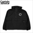画像1: 【送料無料】CAPTAIN STREET Circle Logo Anorak JKT BLACK キャプテンストリート (1)
