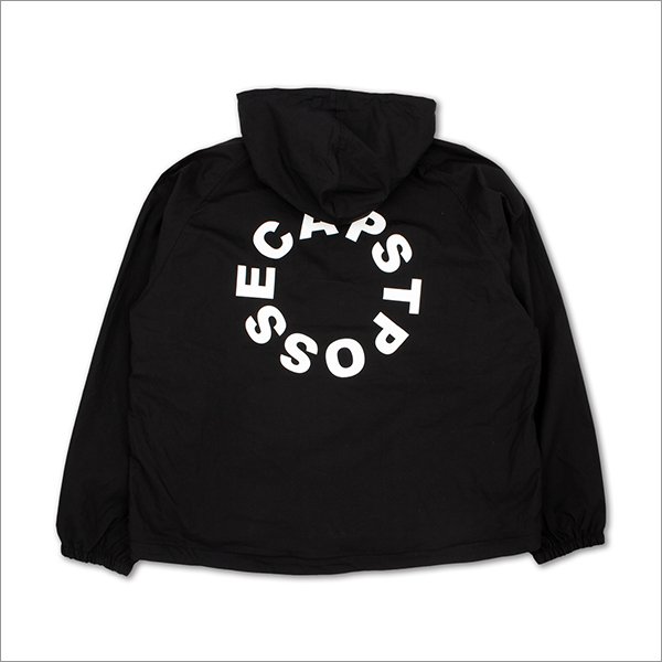 画像2: 【送料無料】CAPTAIN STREET Circle Logo Anorak JKT BLACK キャプテンストリート (2)