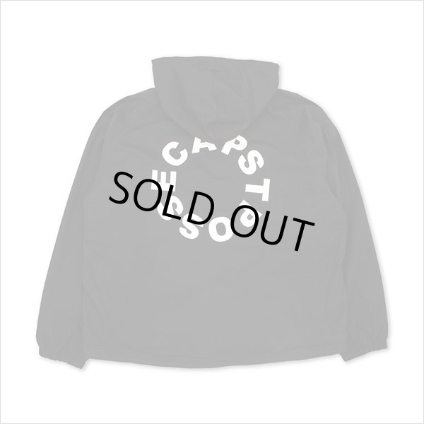 画像2: 【送料無料】CAPTAIN STREET Circle Logo Anorak JKT BLACK キャプテンストリート (2)