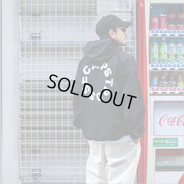 画像4: 【送料無料】CAPTAIN STREET Circle Logo Anorak JKT BLACK キャプテンストリート (4)