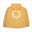 画像2: 【送料無料】CAPTAIN STREET Circle Logo Anorak JKT Yellow キャプテンストリート (2)