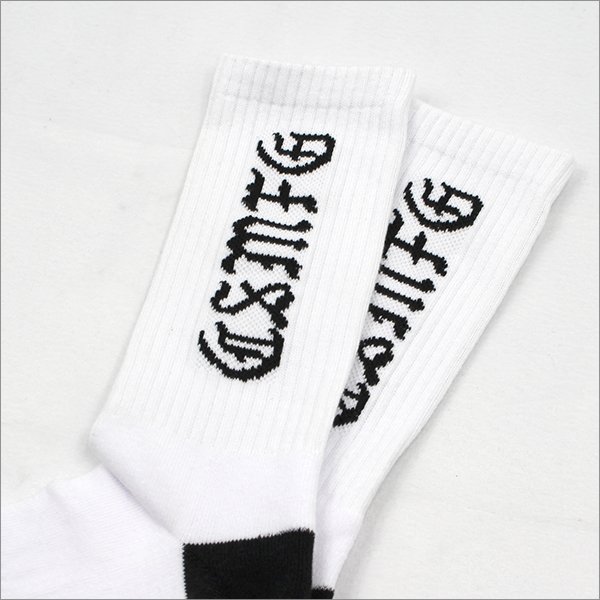画像3: CAPTAIN STREET CSMFG SOCKS WHITE キャプテンストリート (3)
